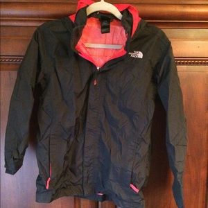 North Face Boys Rain Coat.